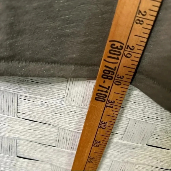 Sonoma Olive Green Sparkly casual long sleeve t-shirt, great condition plus size - Picture 4 of 6